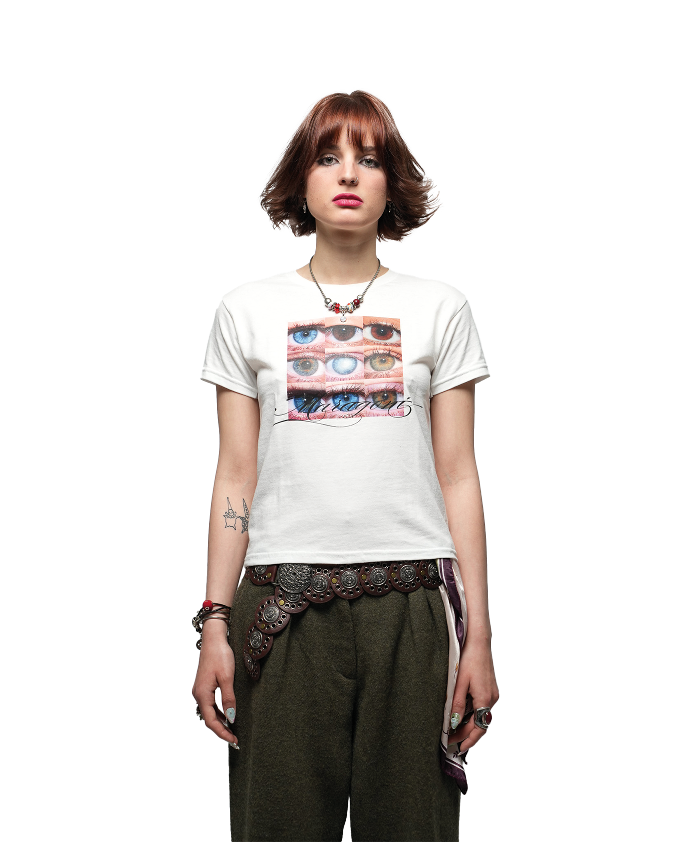 9 EYES - SLIM TOP (WHITE)