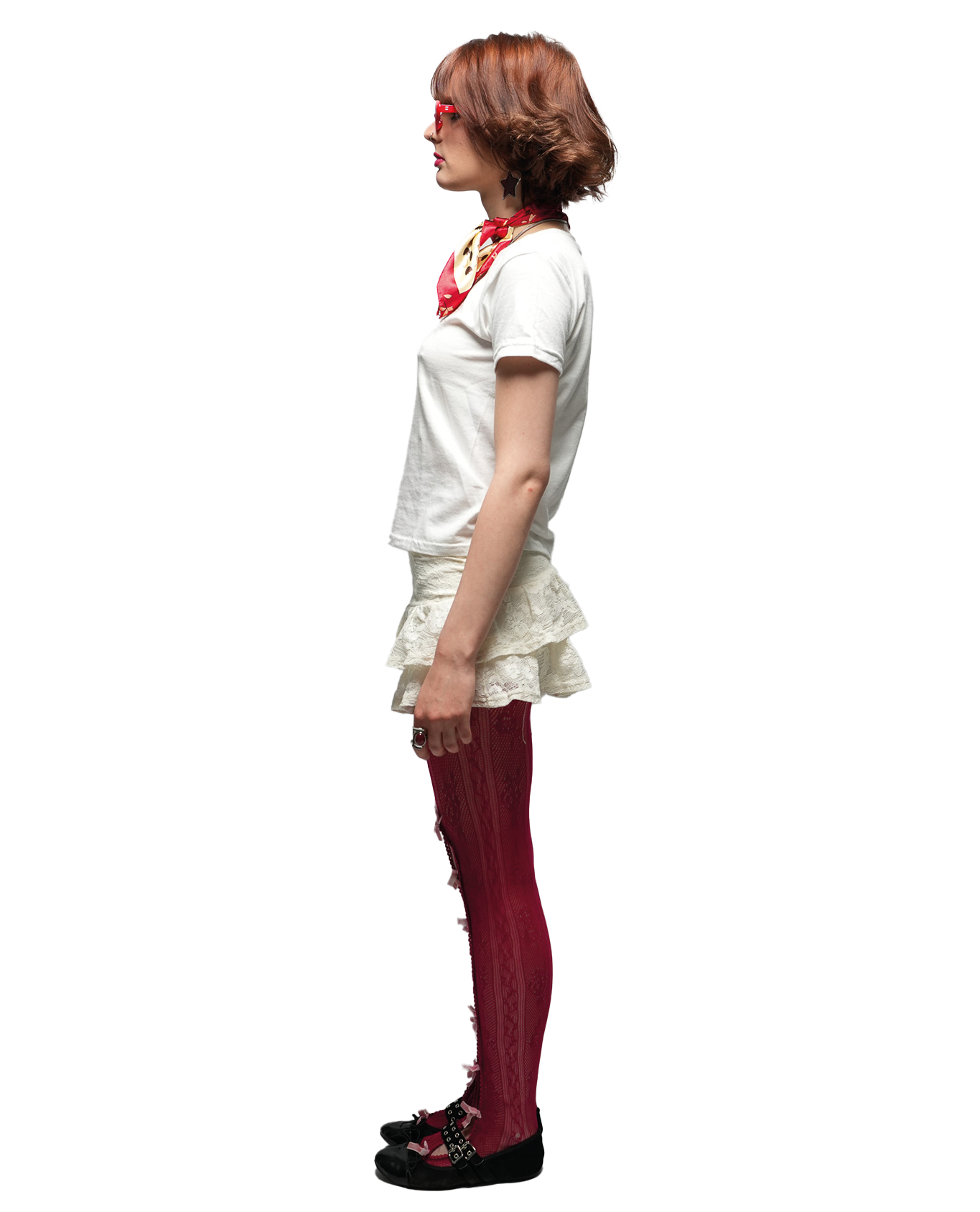 HORSE CHASE - SLIM TOP (WHITE)