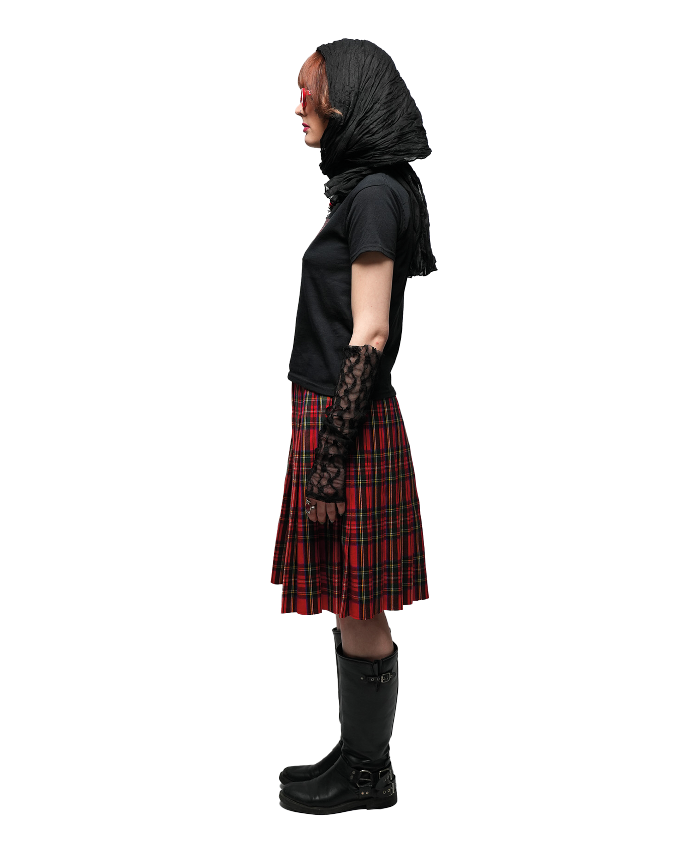 HORSE CHASE - SLIM TOP (BLACK)