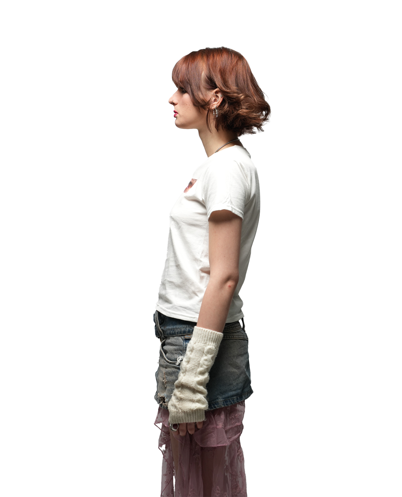 9 EYES - SLIM TOP (WHITE)
