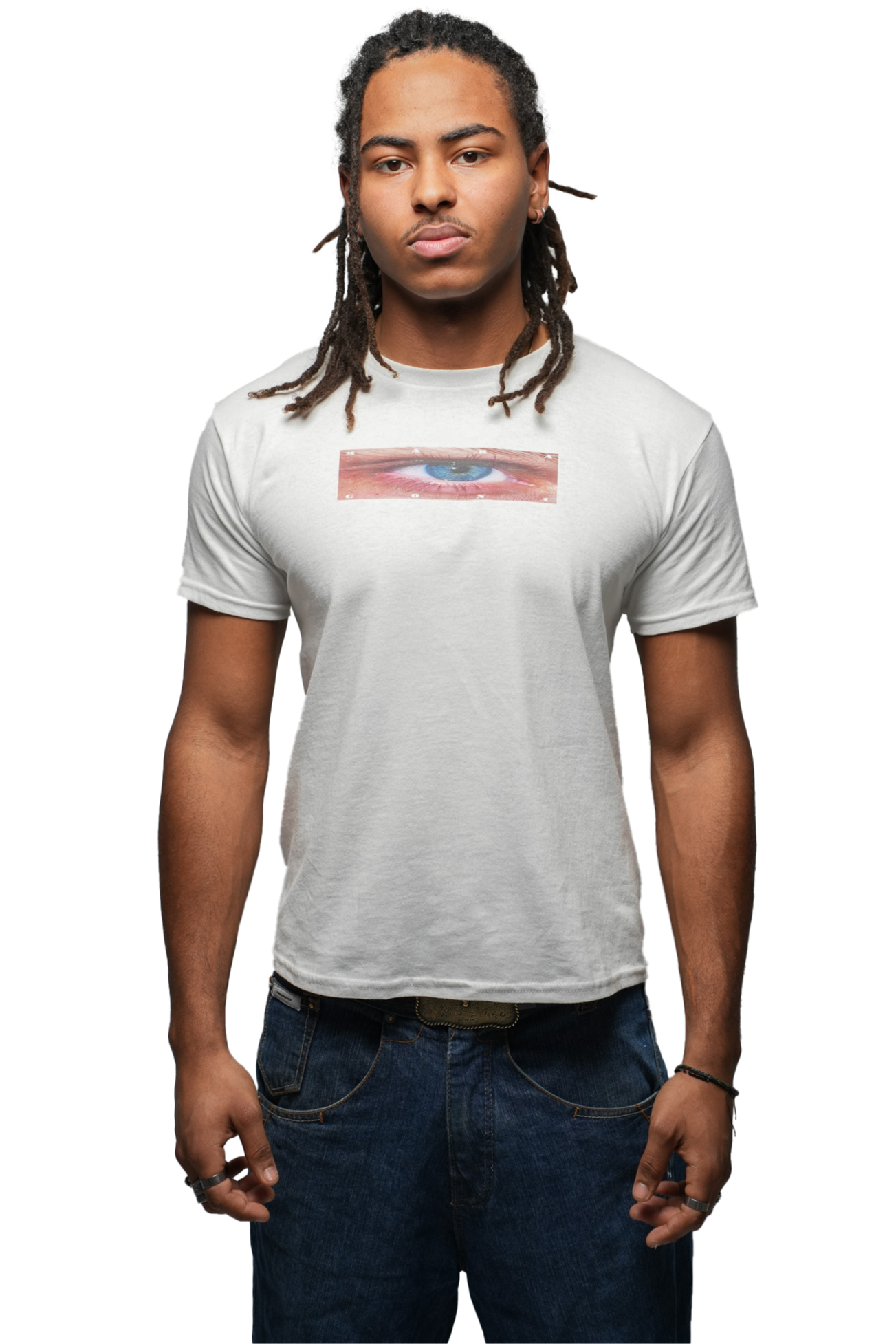 WIDE EYE - SLIM TOP (WHITE)