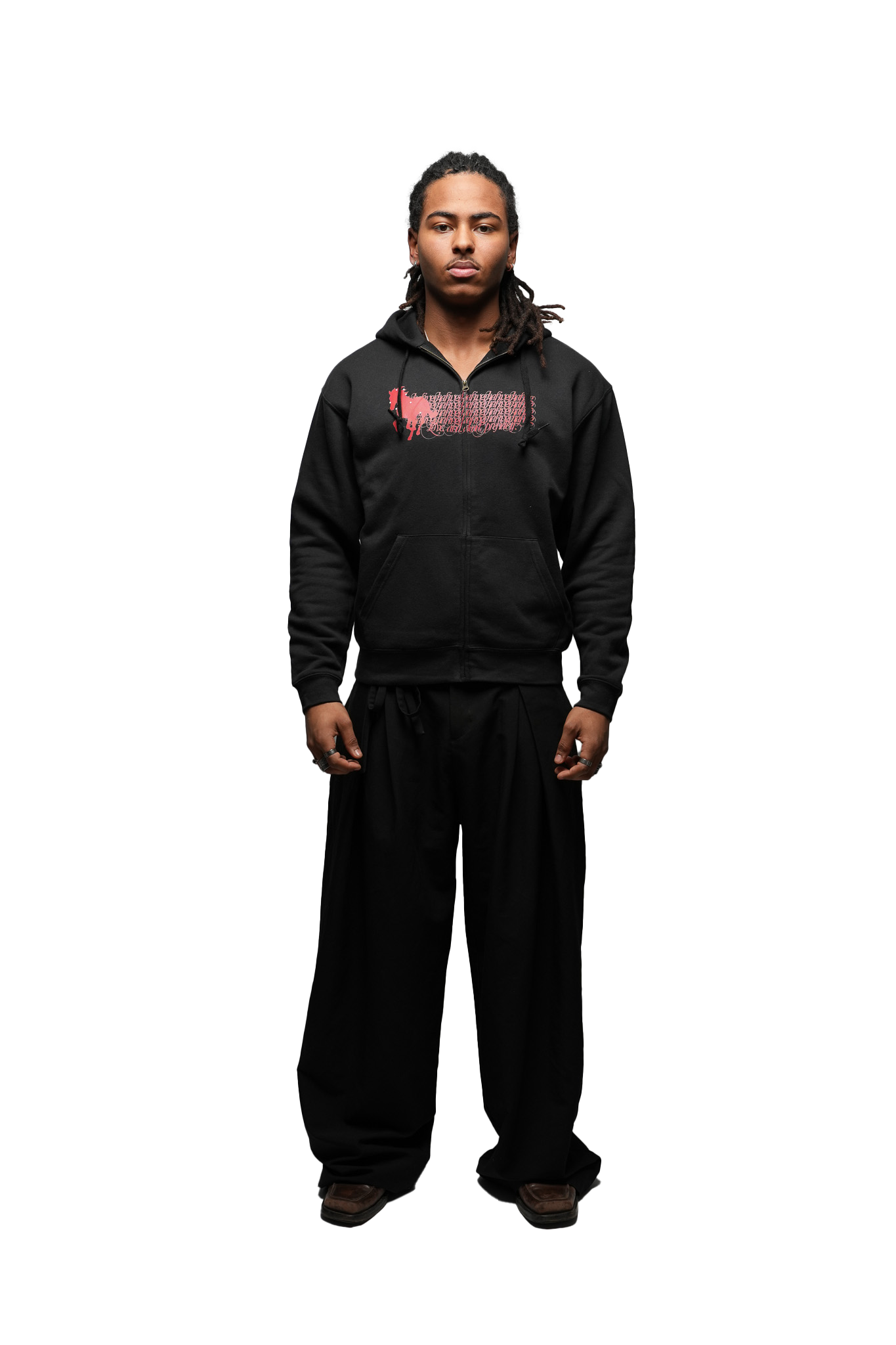HORSE CHASE - ZIPPER (BLACK)