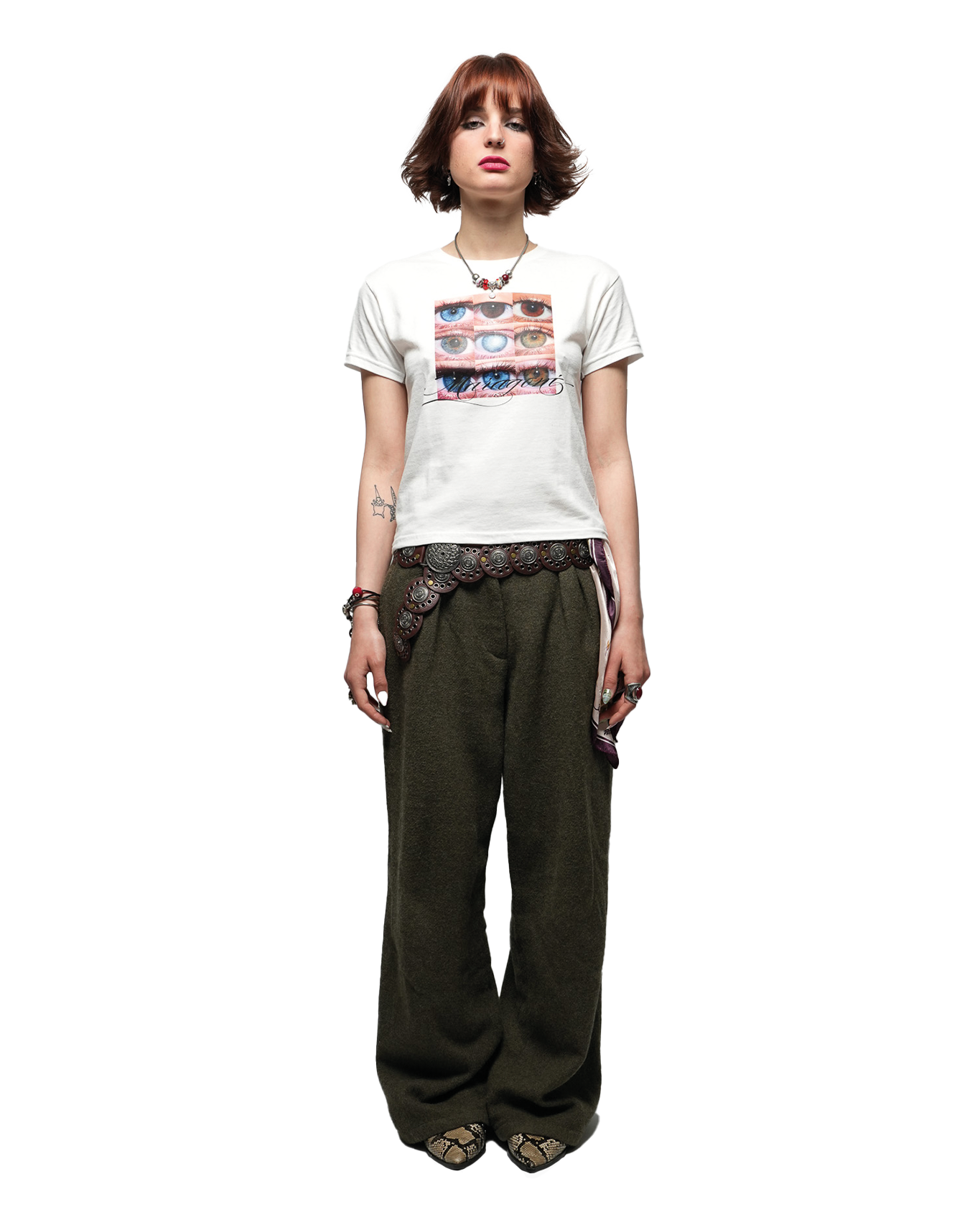 9 EYES - SLIM TOP (WHITE)